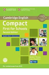 Compact First for Schools Student's Book + CD