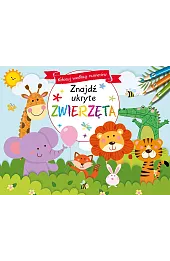 Koloruj według numerów. Znajdź ukryte zwierzęta