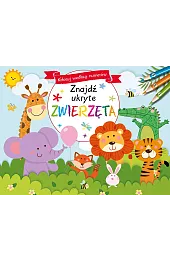 Koloruj według numerów. Znajdź ukryte zwierzętazbiorowa Praca