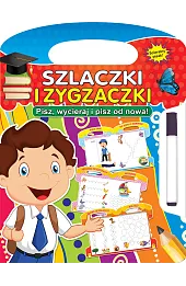 Szlaczki i zygzaczki. Pisz, wycieraj i pisz od nowa!