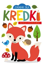 Zadanie dla kredki. Wesołe kolorowanki