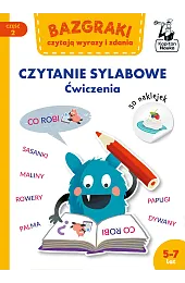 Bazgraki czytają wyrazy i zdania. Czytanie,Zuzanna Osuchowska