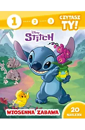 1, 2, 3, czytasz ty! Poziom 1. Wiosenna zabawa. Disney Stitch