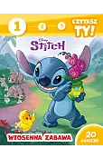 1, 2, 3, czytasz ty! Poziom 1. Wiosenna zabawa. Disney Stitch