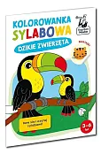 Kolorowanka sylabowa. Dzikie zwierzęta