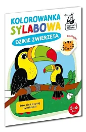 Kolorowanka sylabowa. Dzikie zwierzętaSylwia Czarnecka
