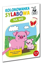 Kolorowanka sylabowa. Na wsi