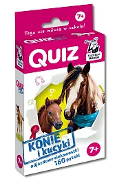 Konie i kucyki. Quiz wyd. 2Domino Małgorzata