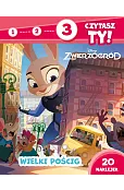 1, 2, 3, czytasz ty! Poziom 3. Wielki pościg. Disney Zwierzogród