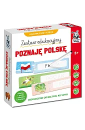 Zestaw edukacyjny. Poznaję Polskę. Książka +,zbiorowa Praca