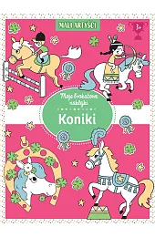 Moje brokatowe naklejki. Konikizbiorowa Praca