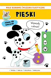 Moje ulubione ćwiczenia plastyczne. Pieski