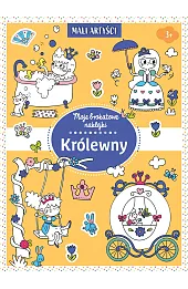 Moje brokatowe naklejki. Królewny