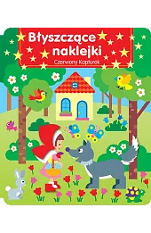 Błyszczące naklejki. Czerwony Kapturek