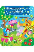 Błyszczące naklejki. Trzy małe świnki