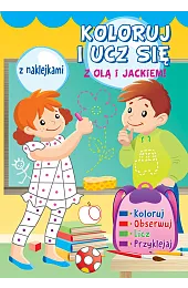 Koloruj i ucz się z Olą,Agnieszka Niedźwiadek