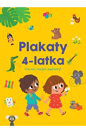 Plakaty 4-latka Uczę się i rozwijam wyobraźnię!