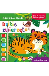Malowane scenki. Dzikie zwierzęta