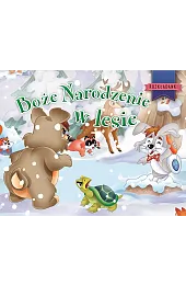Boże Narodzenie w lesie. Rozkładankizbiorowa Praca
