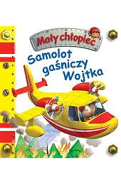 Samolot gaśniczy Wojtka. Mały chłopiec