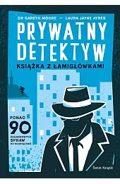 Prywatny detektyw. Książka z łamigłówkami