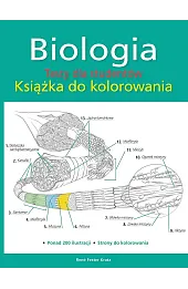 Biologia. Testy dla studentów. Książka do kolorowania