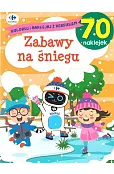 Koloruj i naklejaj z Kerfusiem. Zabawy na śniegu