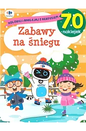 Koloruj i naklejaj z Kerfusiem. Zabawy,
