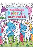Urocze jednorożce. Koloruj po numerach