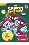 Koloruj! Rozwiązuj! 50 naklejek świecących w ciemności. Piraci. Marvel Spidey i Super-kumple