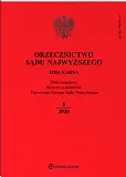 Orzecznictwo Sądu Najwyższego. Izba Karna