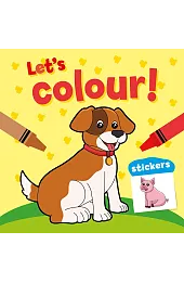 Let's colour! Piesek