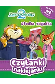 Czytanki naklejanki. Słodka zagadka. Disney Zwierzogród 2