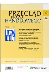 Przegląd Prawa Handlowego