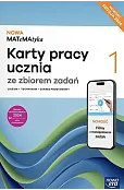 NOWA MATeMAtyka 1. Liceum i technikum. Karty pracy ucznia ze zbiorem zadań SMART. Zakres podstawowy.