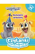 Czytanki naklejanki. Podwójne urodziny. Disney Bingo i Rolly w akcji