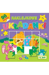 Naklejkowe układanki. W lesie