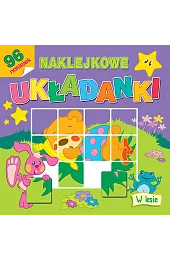 Naklejkowe układanki. W lesie