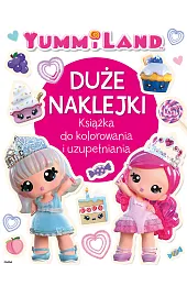 Duże naklejki. Książka do kolorowania i,Ilona Siwak