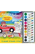 Maluj i koloruj. Wspaniałe pojazdy