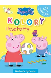 Świnka Peppa. Akademia Bystrzaka. Kolory i,Monika Kiersnowska