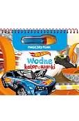 Hot Wheels. Kolorowanki wodne i magiczny pisak