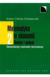 Matematyka w ekonomii Modele i metody,Adam Ostoja-Ostaszewski