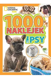1000 naklejek. Psy. National Geographic Kids