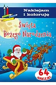 Święta Bożego Narodzenia. Naklejam i koloruję