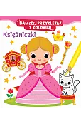 Księżniczki. Baw się, przyklejaj i koloruj!
