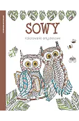 Sowy. Kolorowanki antystresowe