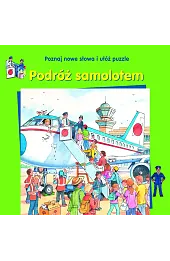Podróż samolotem. Poznaj nowe słowa i ułóż puzzle