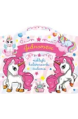 Jednorożce. Naklejki, kolorowanki, zadania