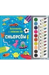 Kolorowanka z zadaniami dla chłopców